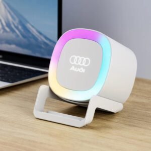 BRA 28 - 5 IN 1 NIGHT LIGHT SPEAKER WITH WIRELESS CHARGER AND PHONE HOLDER