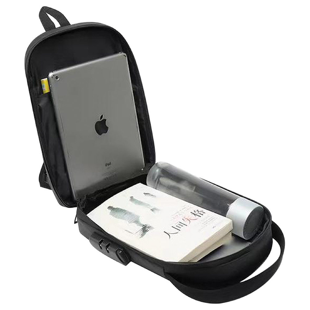 BRAB 08 - FASHION TRAVEL SHOULDER SLING CROSSBODY BAG WITH USB PORT