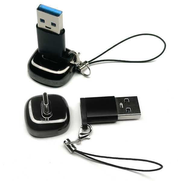 BRAF 107 - SLIM METAL LED USB FLASH DRIVE