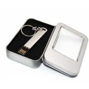 BRAF 090 - METAL SLIM USB FLASH DRIVE