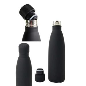 BRATM 11 - STAINLESS STEEL RUBBER FINISH DRINKWARE