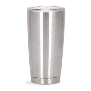 BRATM 17 - DOUBLE WALL TRAVEL TUMBLER MUGS WITH CLEAR LID