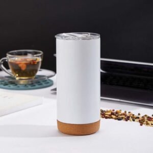 BRATM 26 - STAINLESS STEEL MUG WITH CORK BOTTOM