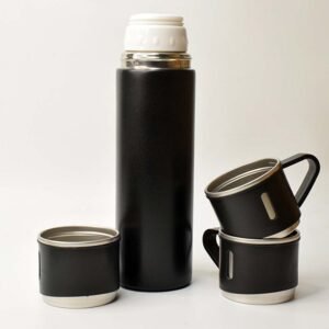 BRATM 29 - STAINLESS STEEL VACUUM FLASK WITH COFFEE MUG