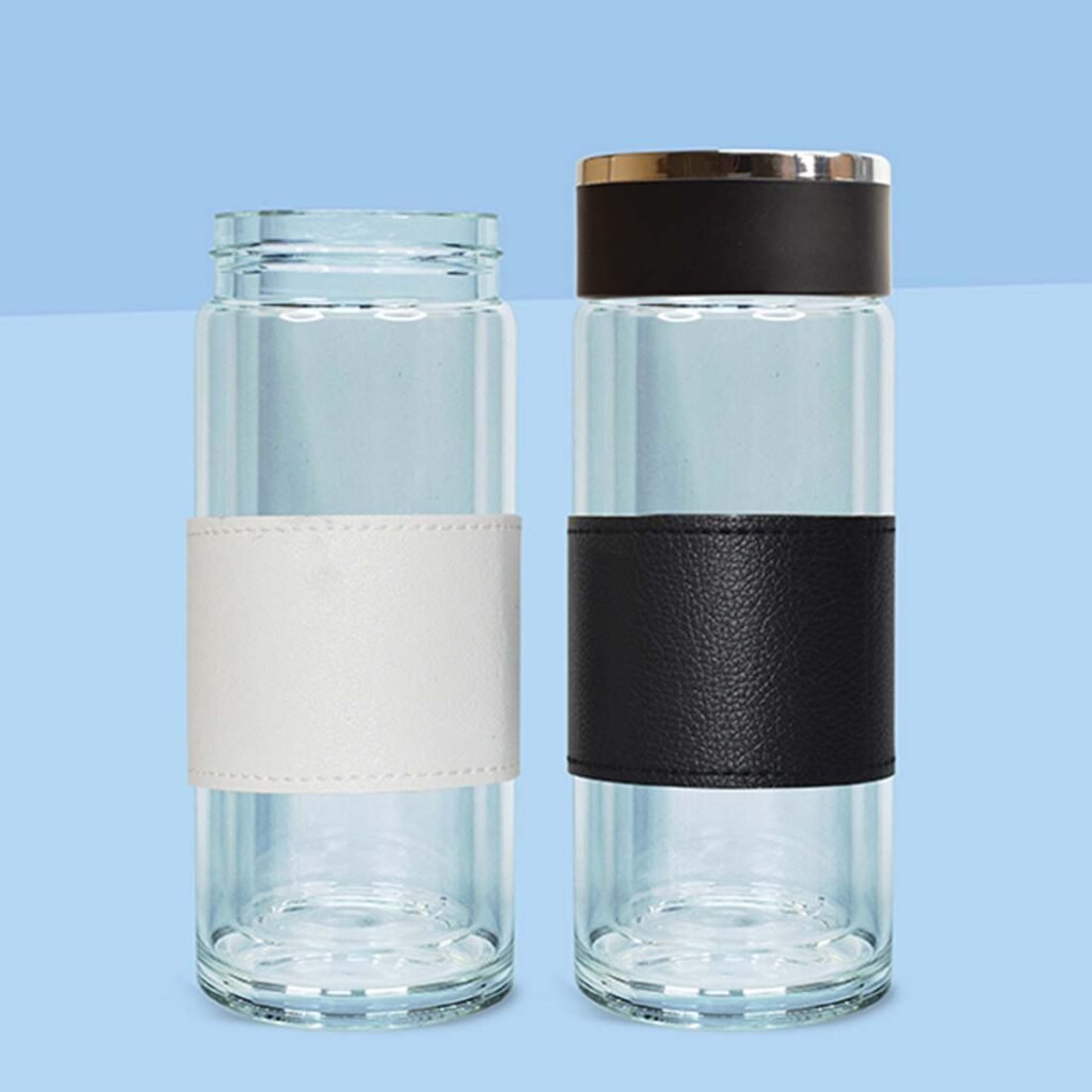 BRATM 30 - TRANSPARENT GLASS BOTTLE