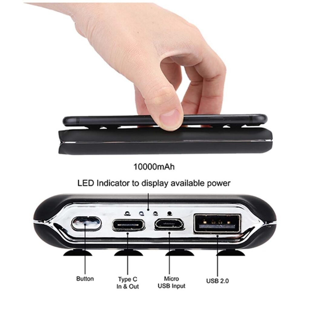 BRHM 80 - WIRELESS CHARGING POWER BANK