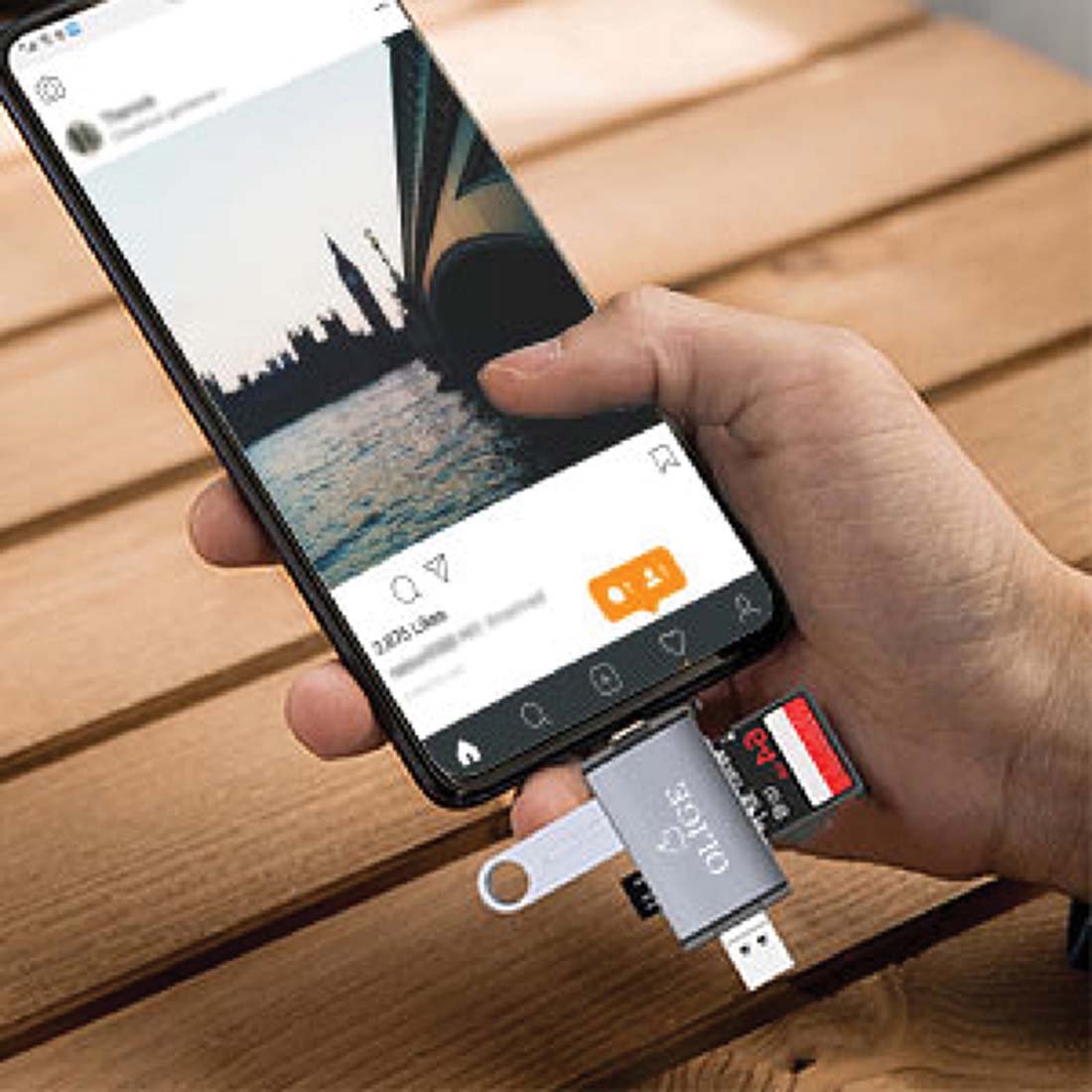 BROLG CR001 - MULTIFUNCTIONAL 6 IN 1 ADAPTER - Image 4