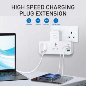 BRSC 2311 - 6-IN-1 PLUG EXTENSION