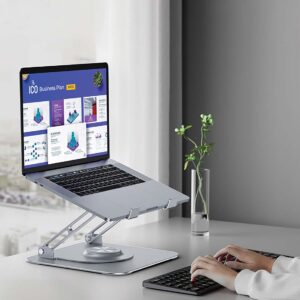 BRST024 - LAPTOP STAND, ERGONOMIC HEIGHT ANGLE ADJUSTABLE