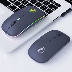 BRAM 06 - LED LIGHT UP LOGO WIRELESS MOUSE